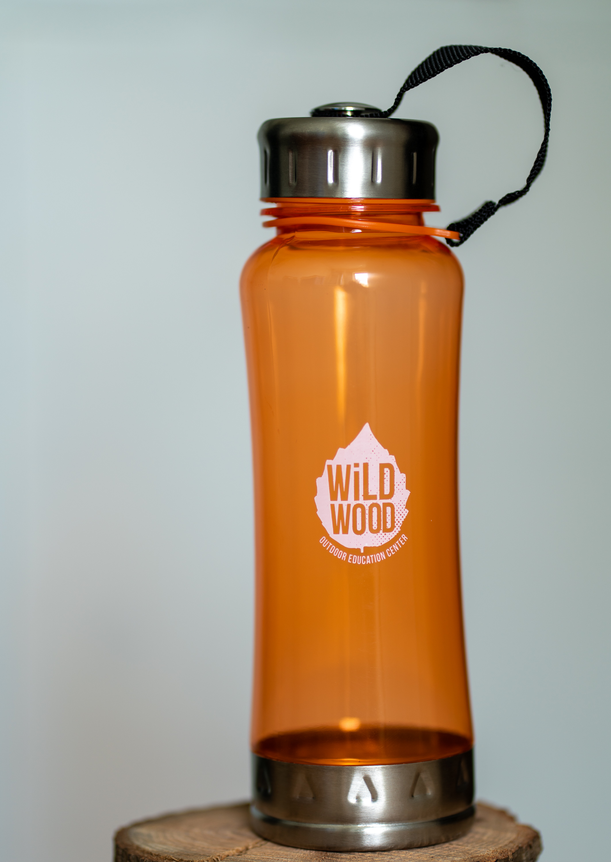 Wildwood water bottle orange - Wildwood Outdoor Education Center