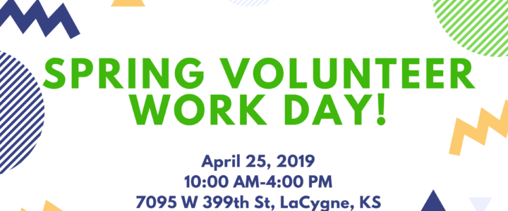Spring volunteer work day details