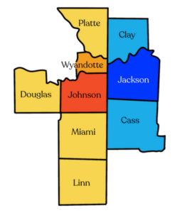 map of where campers live by county